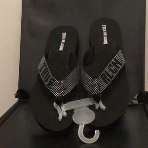 True Religion Blinged Thong Sandals- Amayah